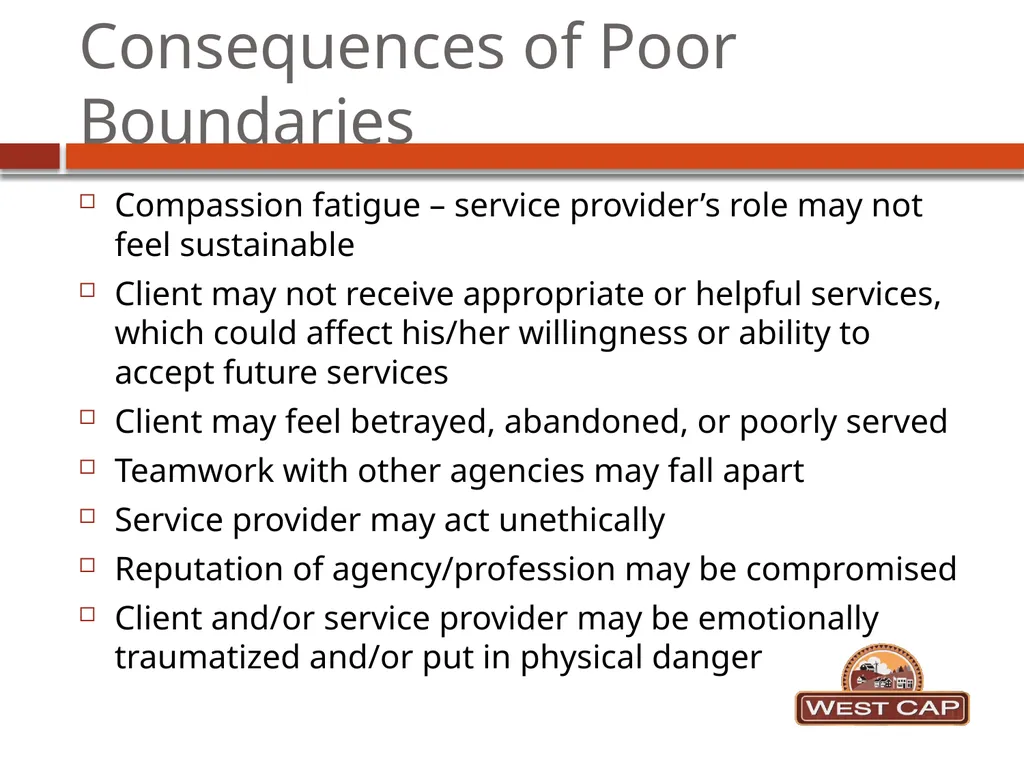 Ethics and Boundaries in helping professions What - slide 10 of 21