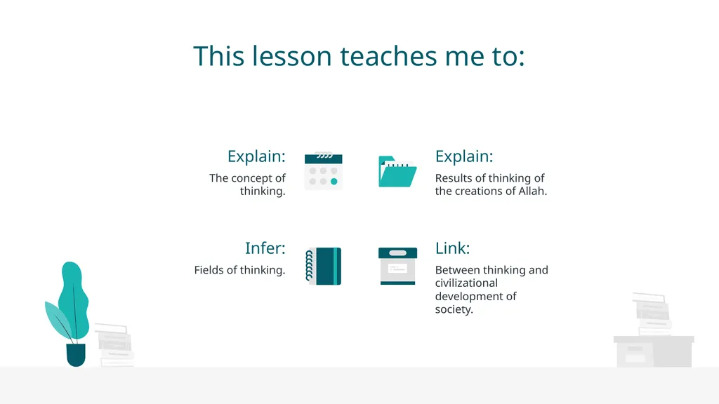 Thinking in Islam By: Jamela Elaizza K. Martin - slide 2 of 15
