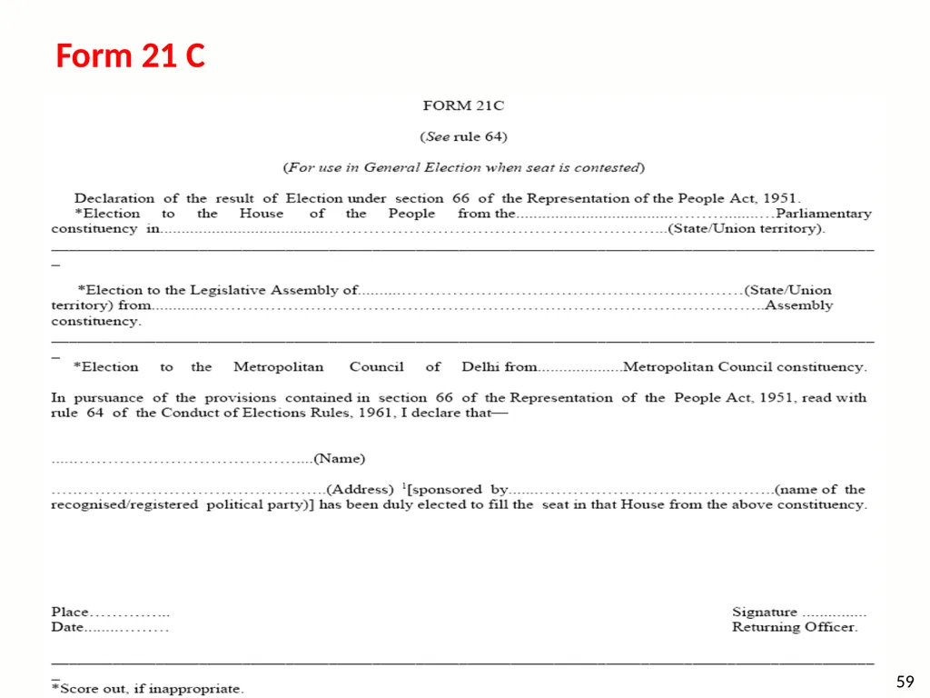 Learning Objective : To understand the law and - slide 61 of 73