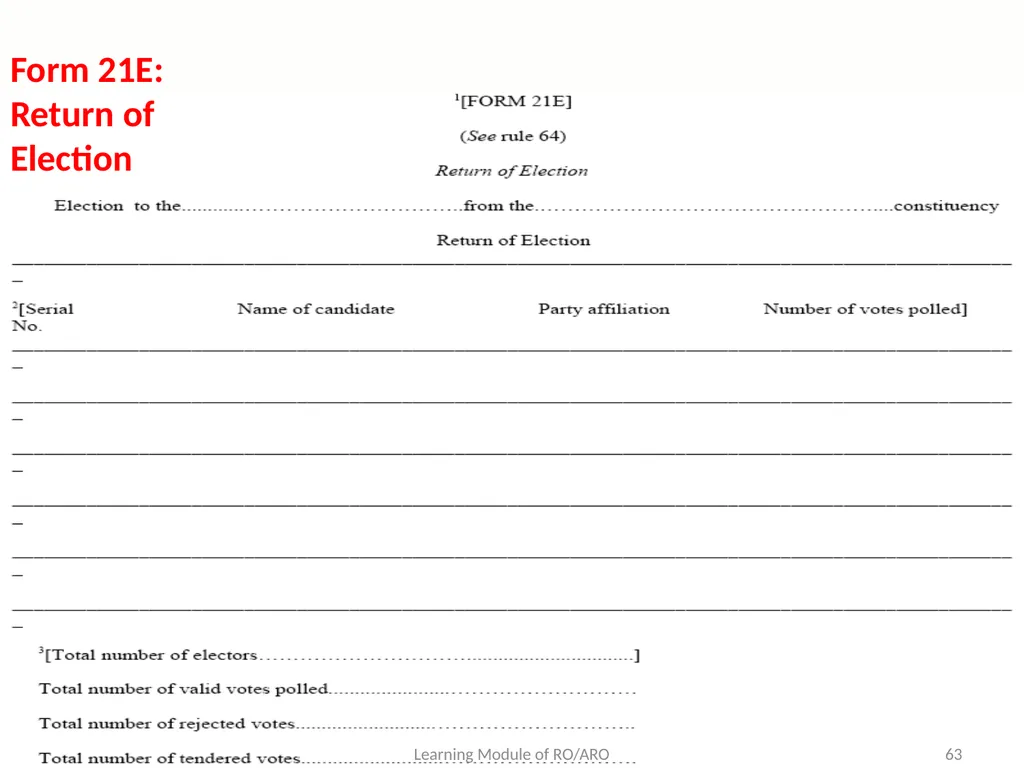 Learning Objective : To understand the law and - slide 63 of 73