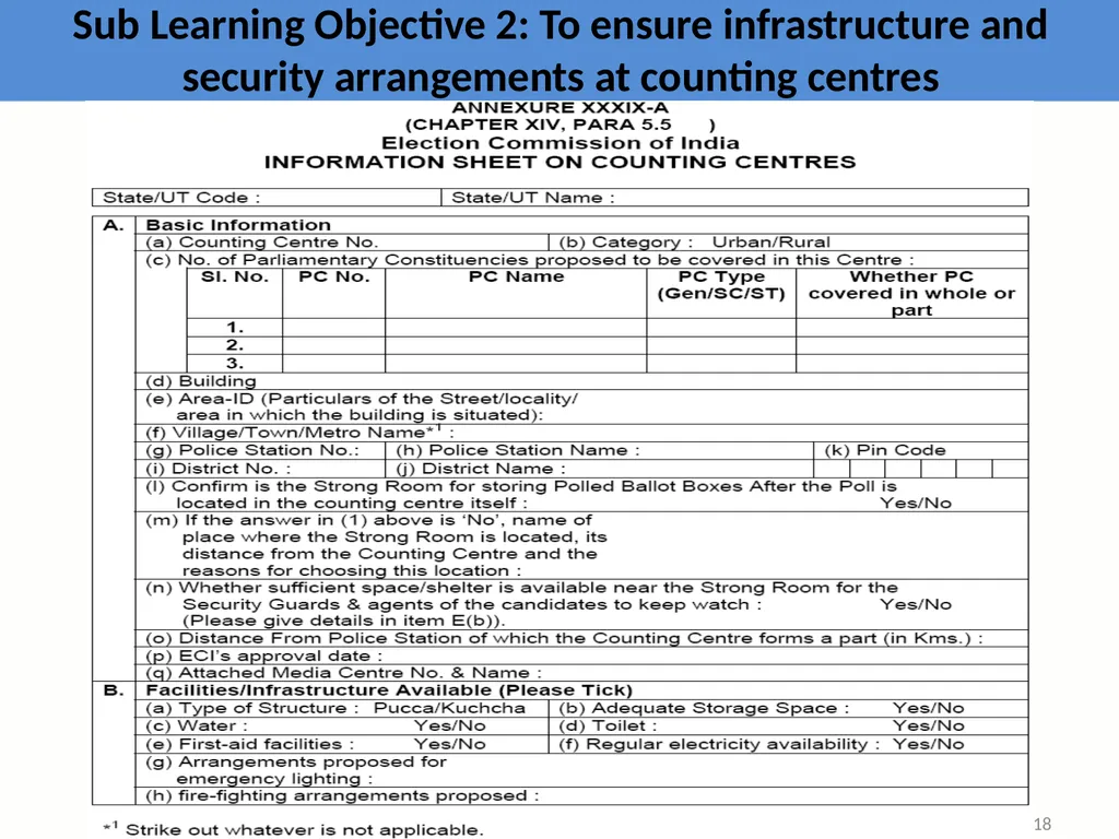 Learning Objective : To understand the law and - slide 18 of 73