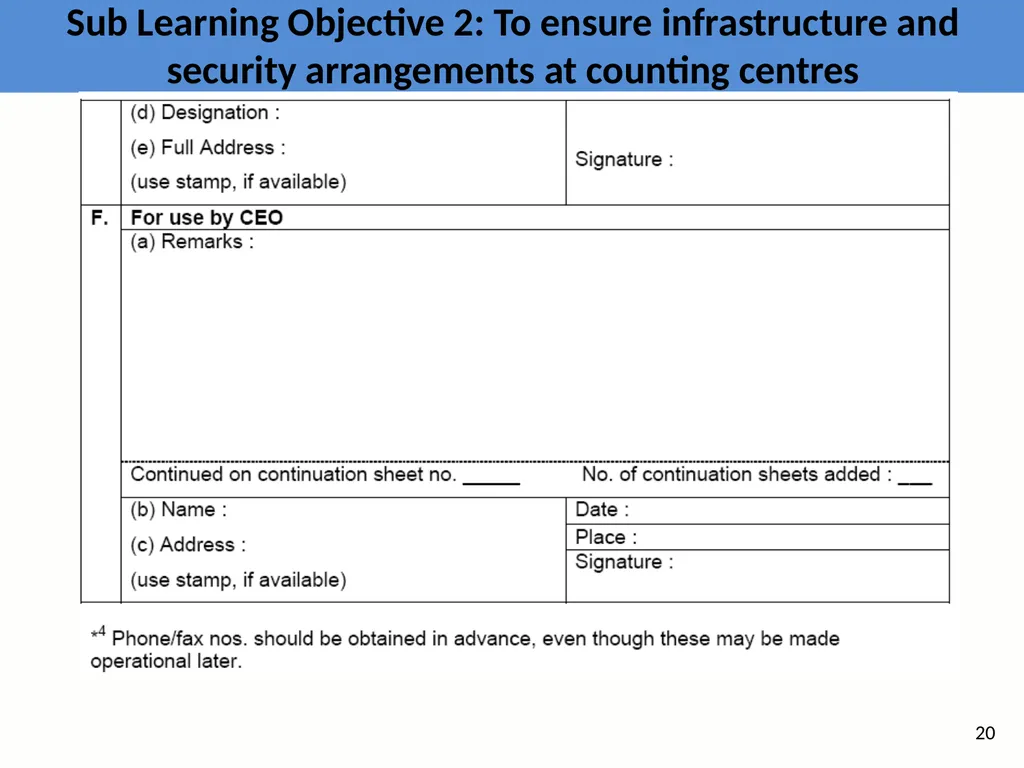Learning Objective : To understand the law and - slide 20 of 73