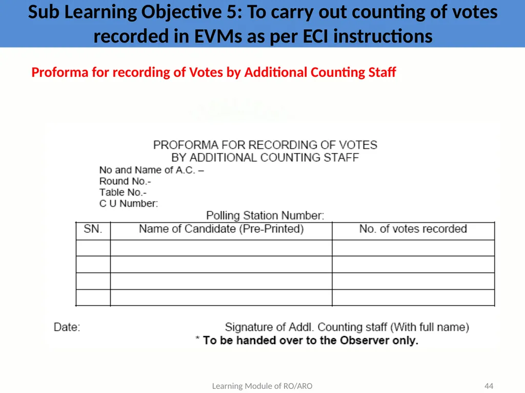 Learning Objective : To understand the law and - slide 44 of 73