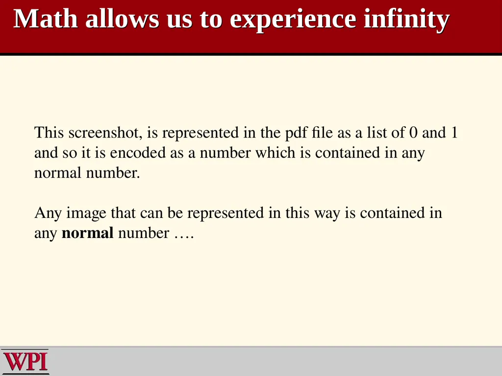 WPI Mathematics Institute for Secondary Teaching - slide 11 of 27
