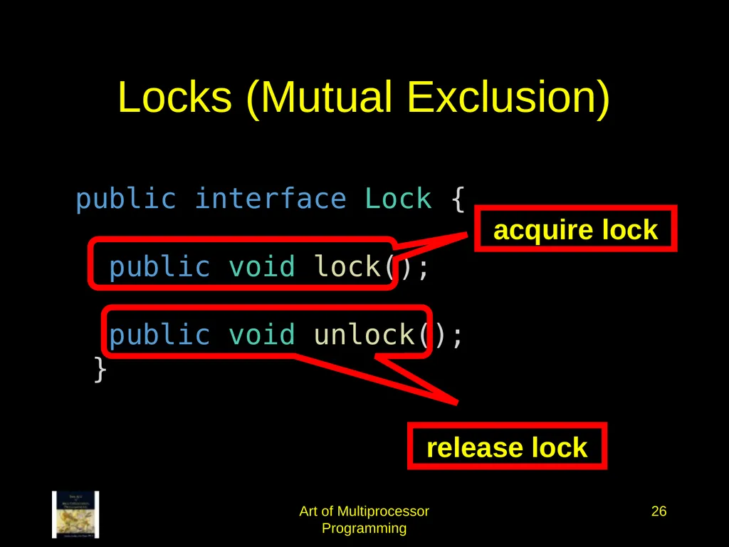 Art of Multiprocessor Programming 2 Mutual - slide 25 of 93