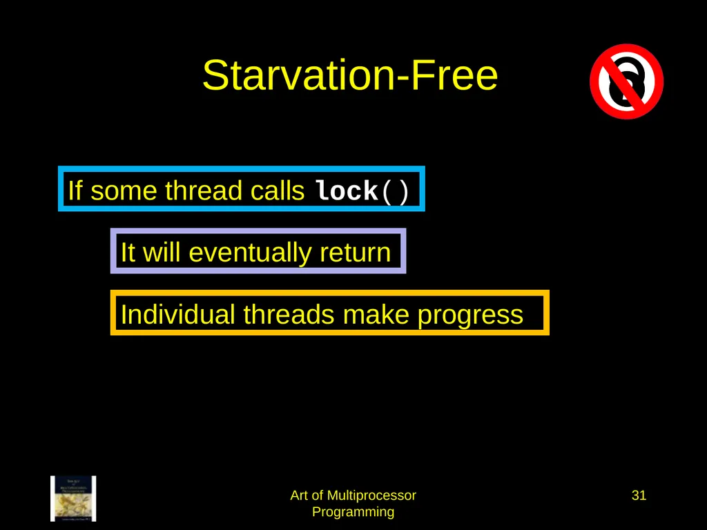Art of Multiprocessor Programming 2 Mutual - slide 30 of 93