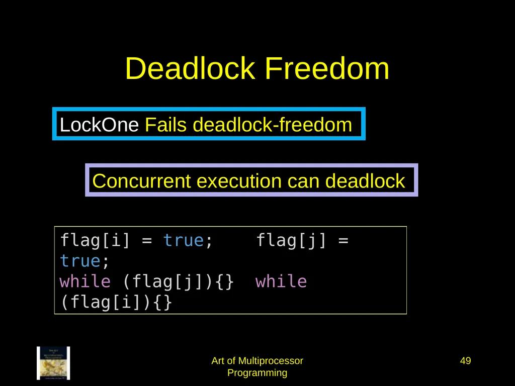 Art of Multiprocessor Programming 2 Mutual - slide 48 of 93