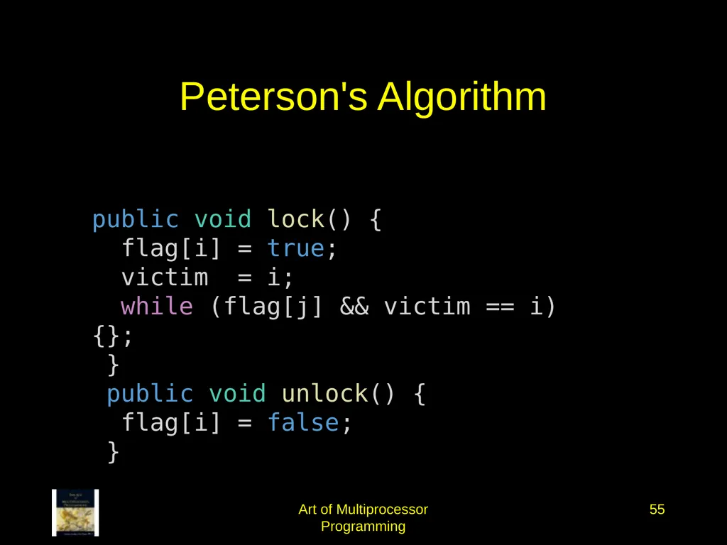 Art of Multiprocessor Programming 2 Mutual - slide 54 of 93