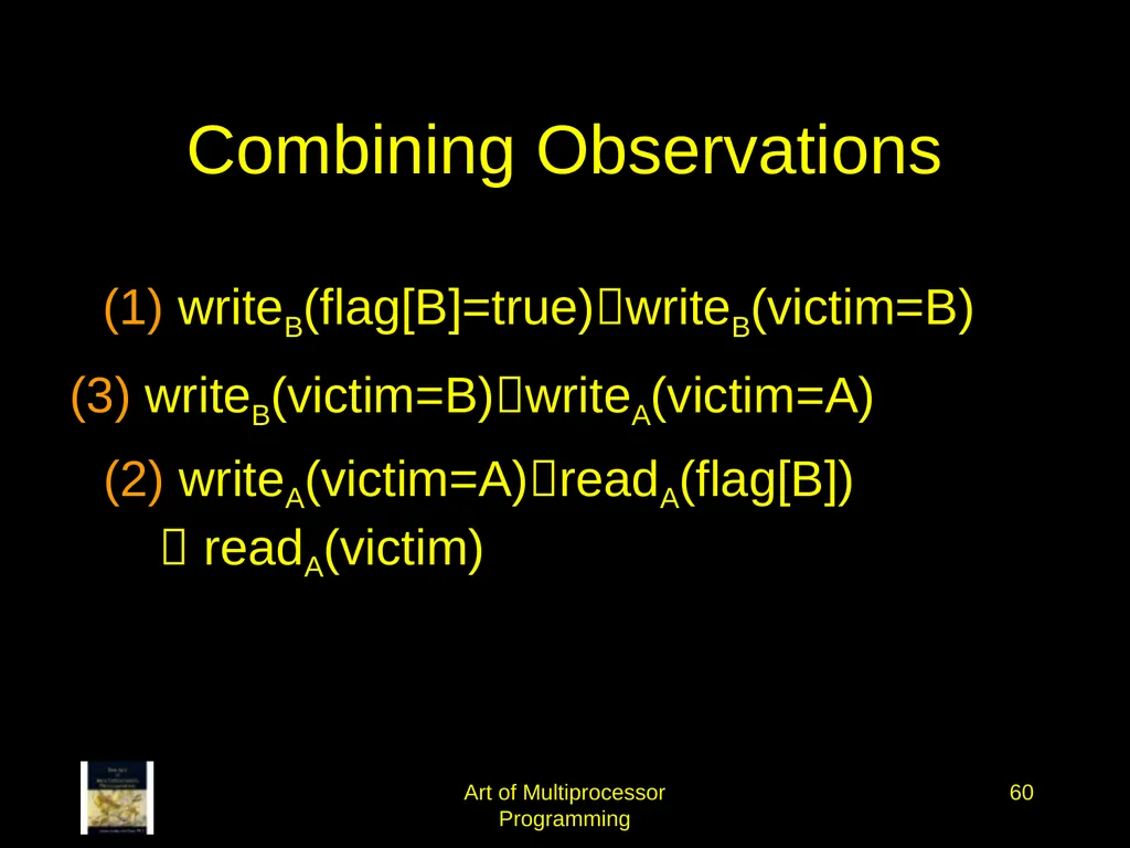 Art of Multiprocessor Programming 2 Mutual - slide 59 of 93