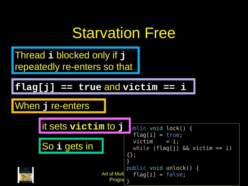 Art of Multiprocessor Programming 2 Mutual - slide 63 of 93