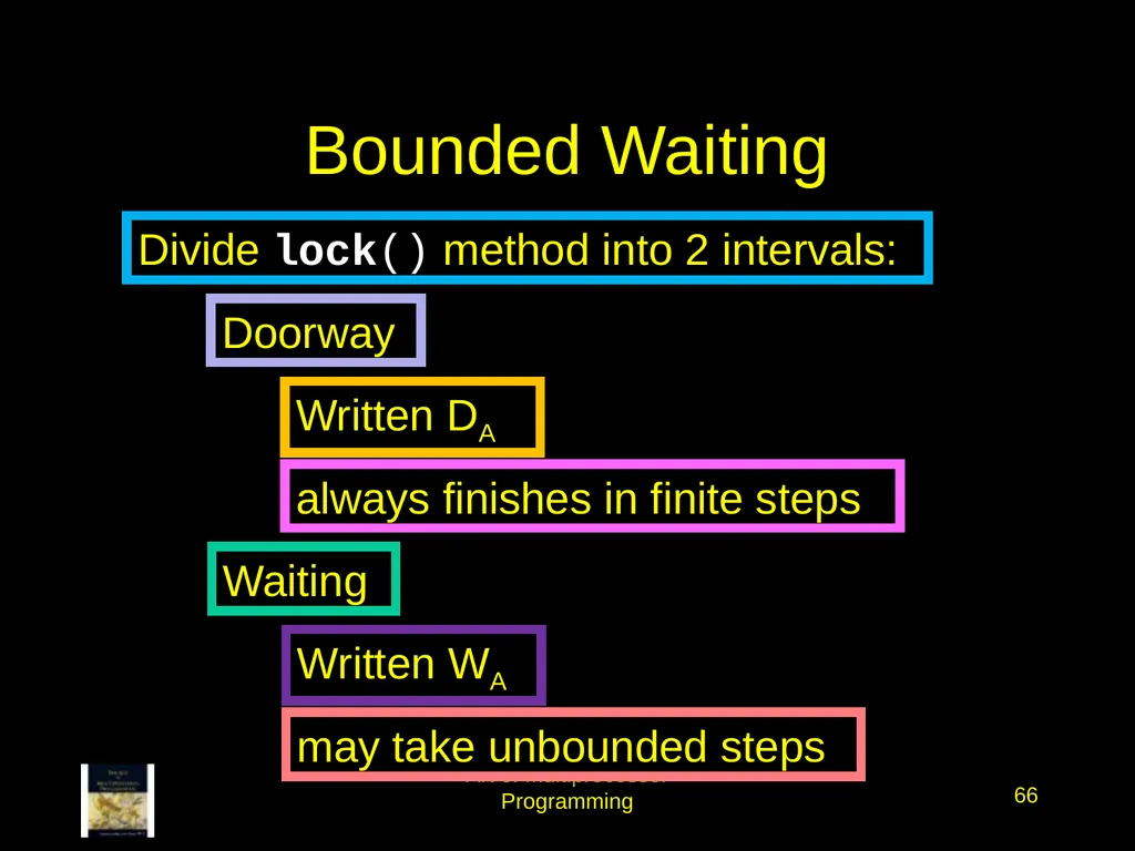 Art of Multiprocessor Programming 2 Mutual - slide 65 of 93