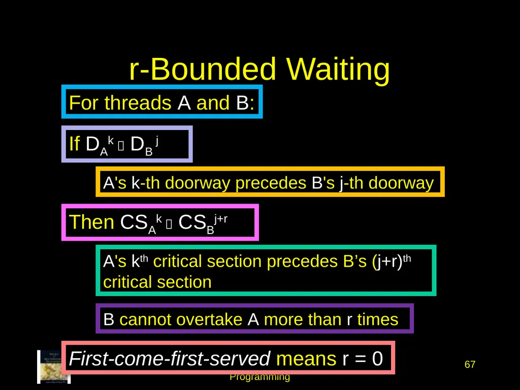 Art of Multiprocessor Programming 2 Mutual - slide 66 of 93
