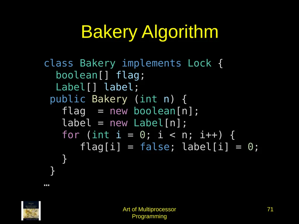 Art of Multiprocessor Programming 2 Mutual - slide 70 of 93