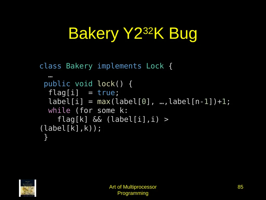 Art of Multiprocessor Programming 2 Mutual - slide 84 of 93