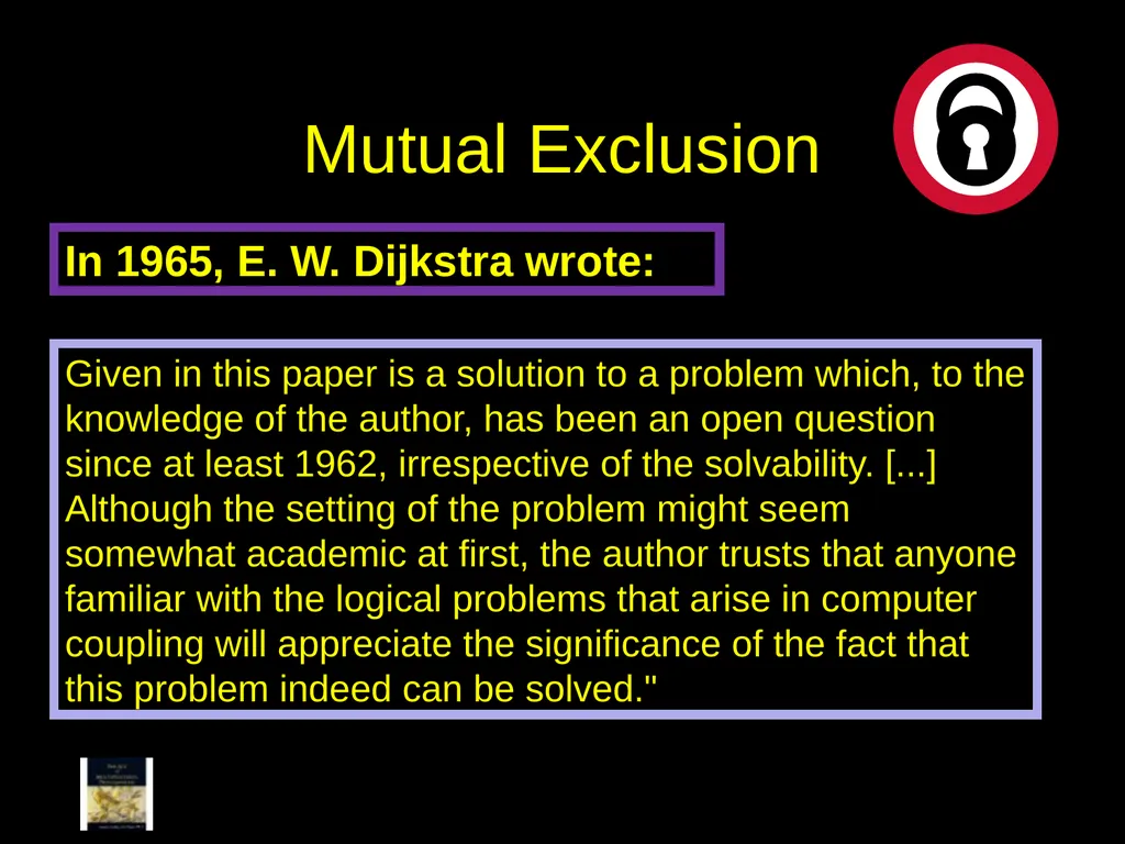 Art of Multiprocessor Programming 2 Mutual - slide 3 of 93