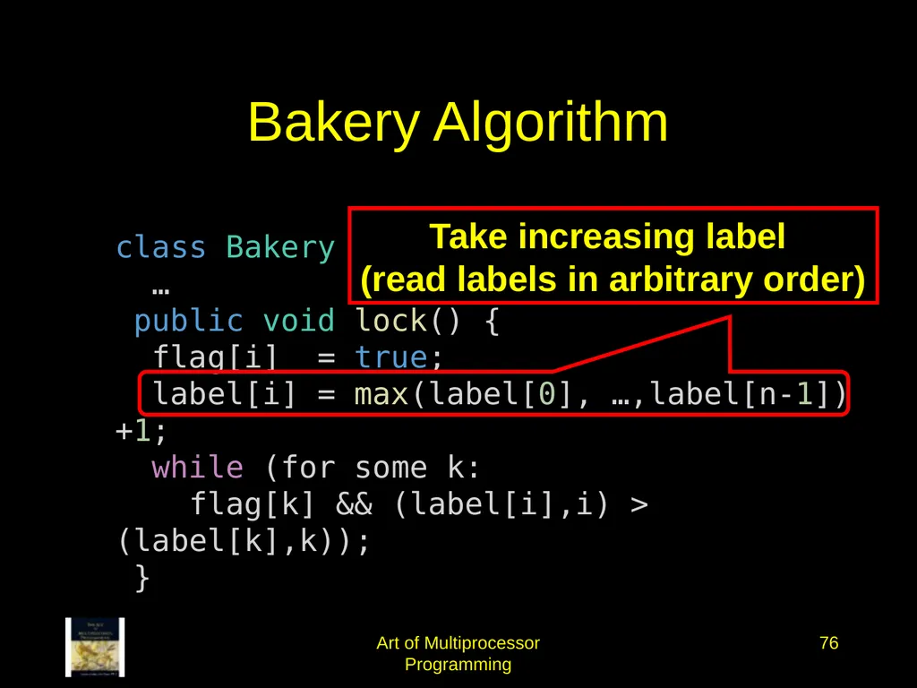 Art of Multiprocessor Programming 2 Mutual - slide 75 of 93