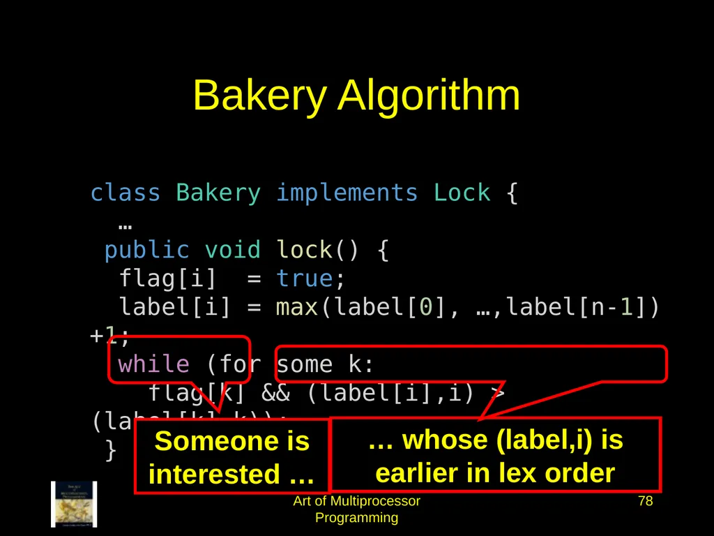 Art of Multiprocessor Programming 2 Mutual - slide 77 of 93
