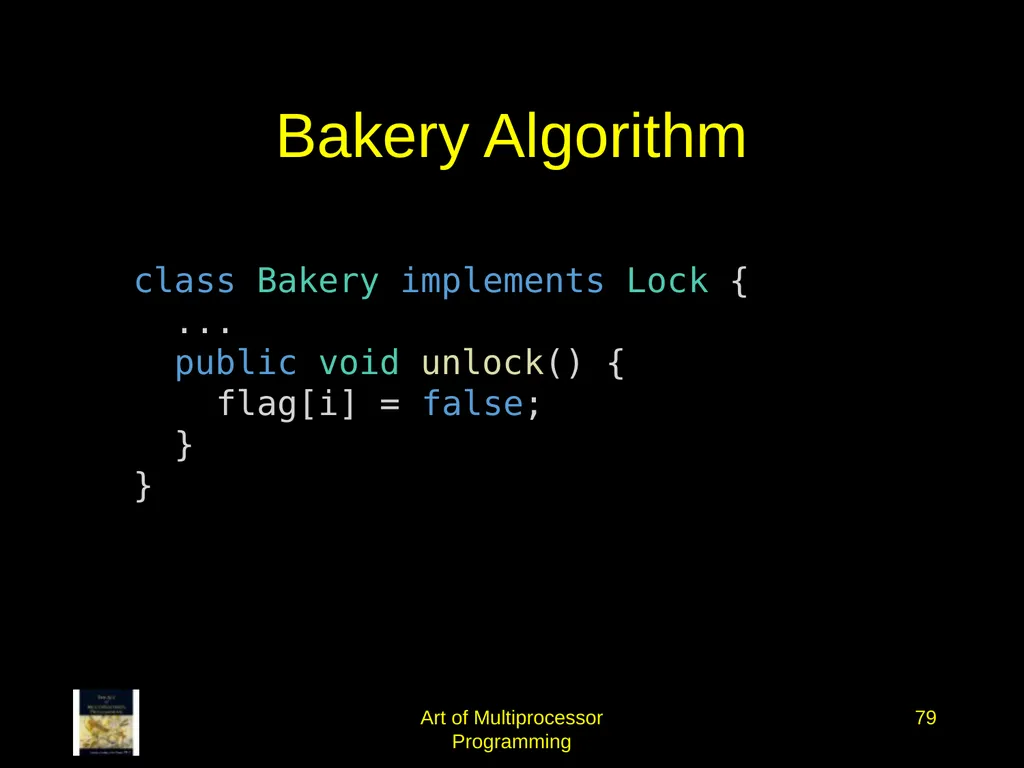 Art of Multiprocessor Programming 2 Mutual - slide 78 of 93