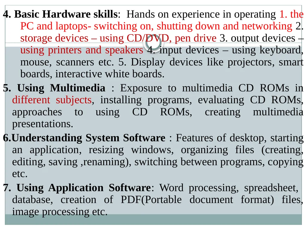 Developing Techno-Pedagogic Skills Introduction We - slide 16 of 28