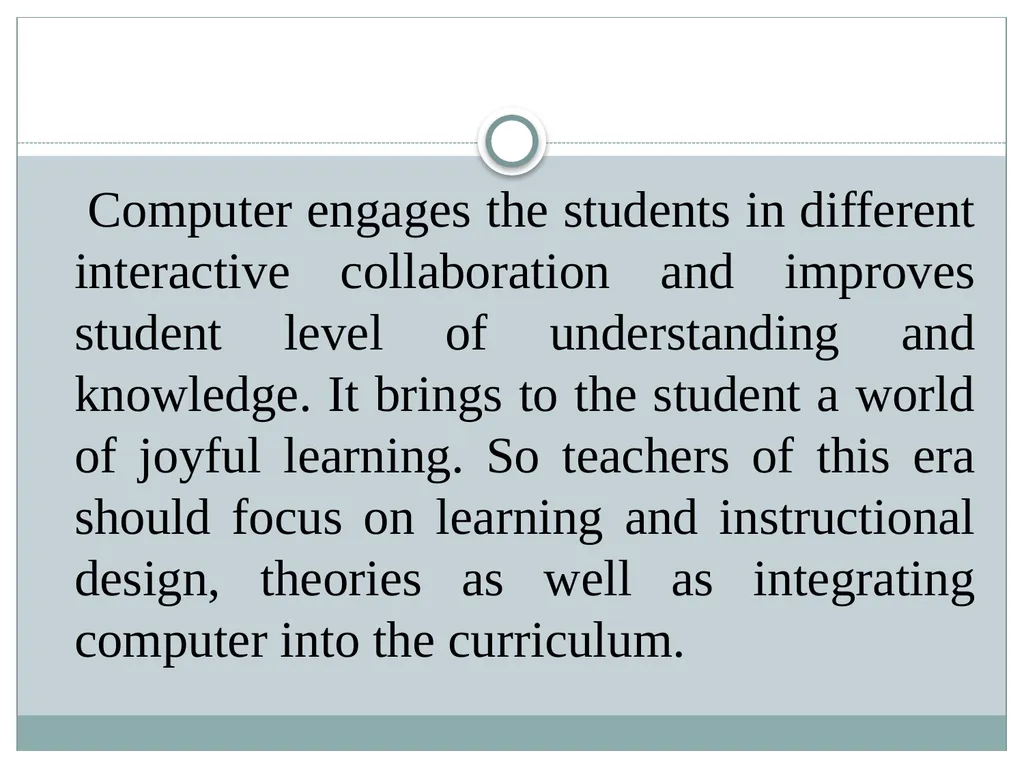 Developing Techno-Pedagogic Skills Introduction We - slide 27 of 28