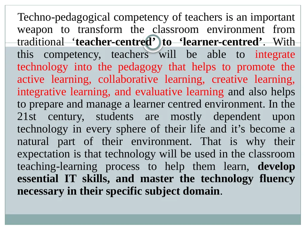 Developing Techno-Pedagogic Skills Introduction We - slide 26 of 28