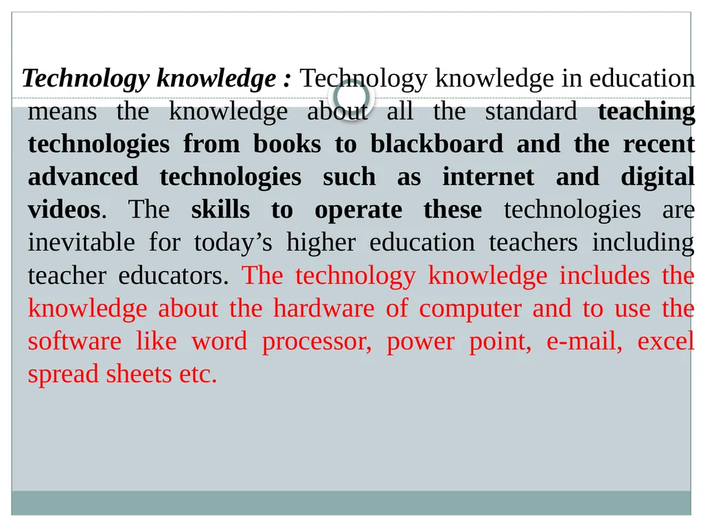 Developing Techno-Pedagogic Skills Introduction We - slide 6 of 28