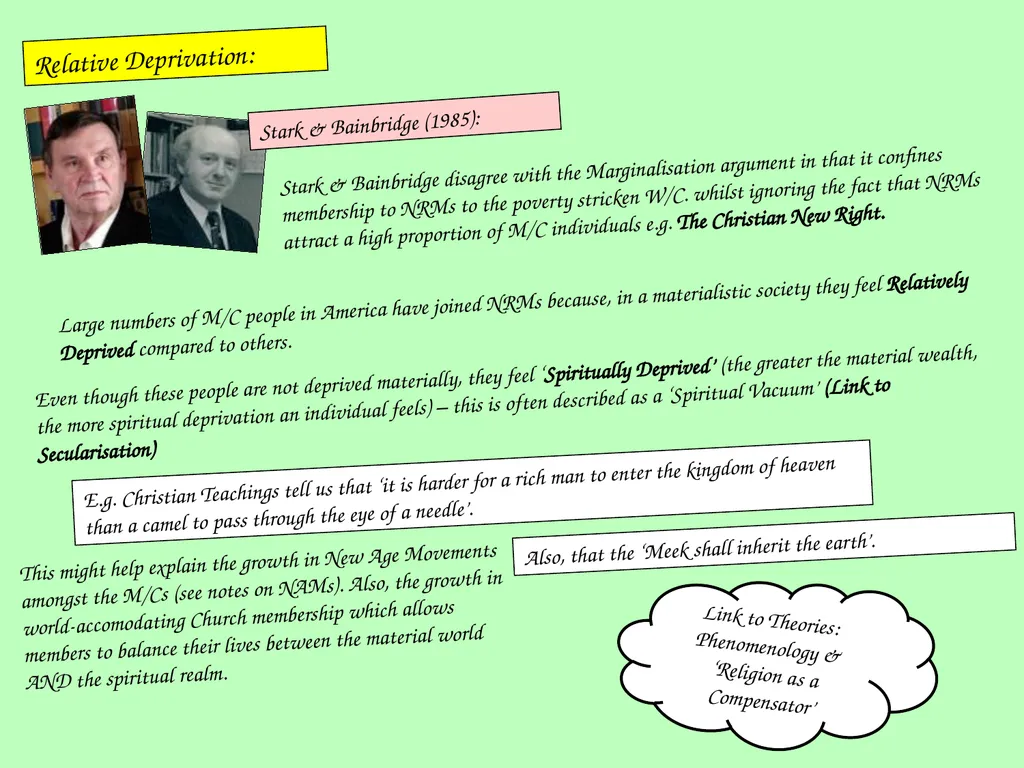 The Appeal of Religious Organisations: NRMs have - slide 4 of 8