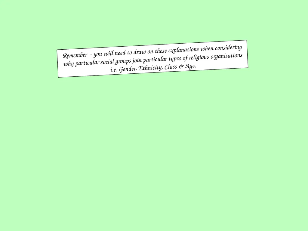 The Appeal of Religious Organisations: NRMs have - slide 8 of 8
