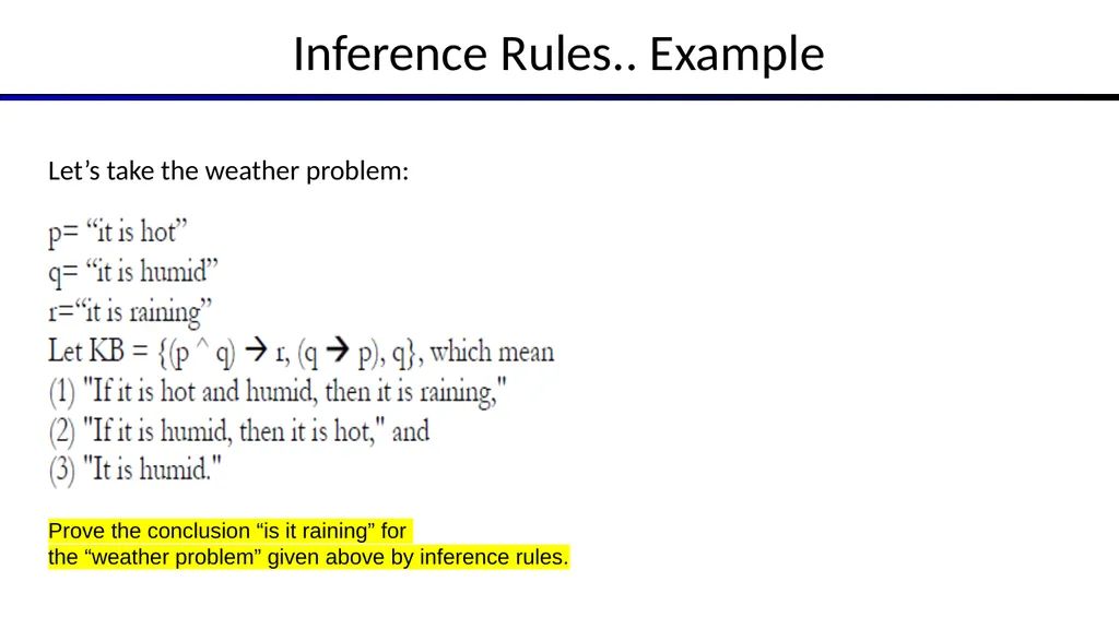 Artificial Intelligence Chapter 7: Logical Agents - slide 20 of 23