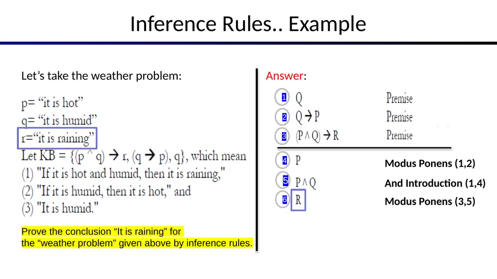 Artificial Intelligence Chapter 7: Logical Agents - slide 21 of 23