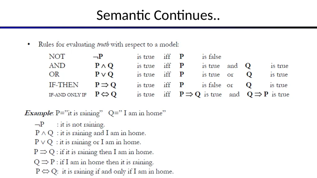 Artificial Intelligence Chapter 7: Logical Agents - slide 8 of 23