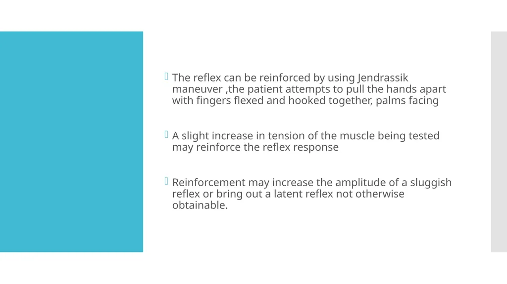 EXAMINATION OF UPPER LIMB DEEP TENDON REFLEXES Dr - slide 7 of 28