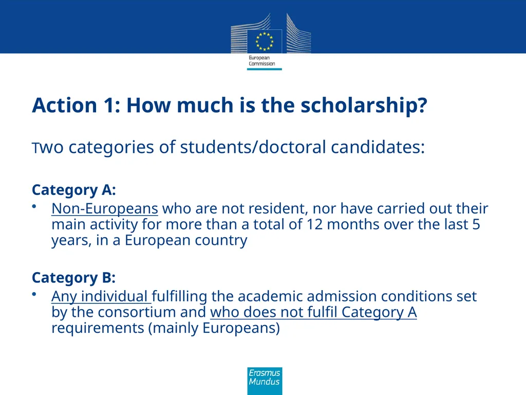 Erasmus Mundus The programme in brief (Amman, 21st - slide 8 of 41