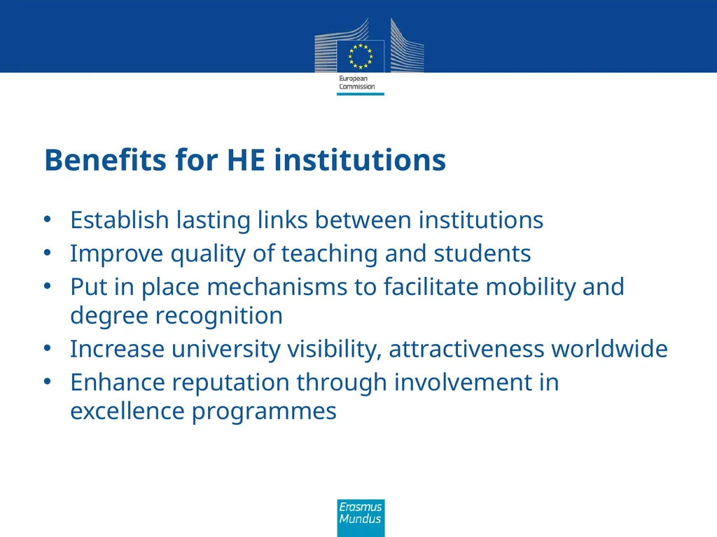 Erasmus Mundus The programme in brief (Amman, 21st - slide 37 of 41