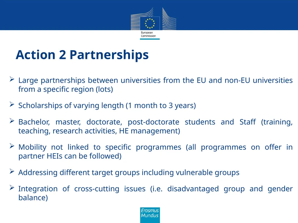 Erasmus Mundus The programme in brief (Amman, 21st - slide 11 of 41