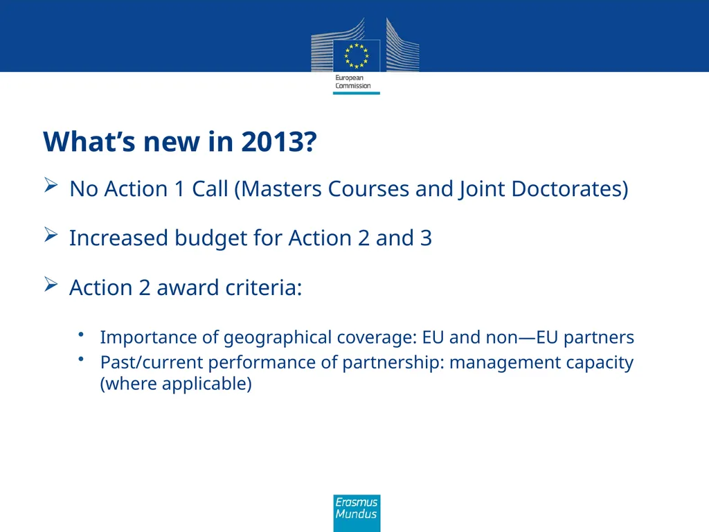 Erasmus Mundus The programme in brief (Amman, 21st - slide 22 of 41