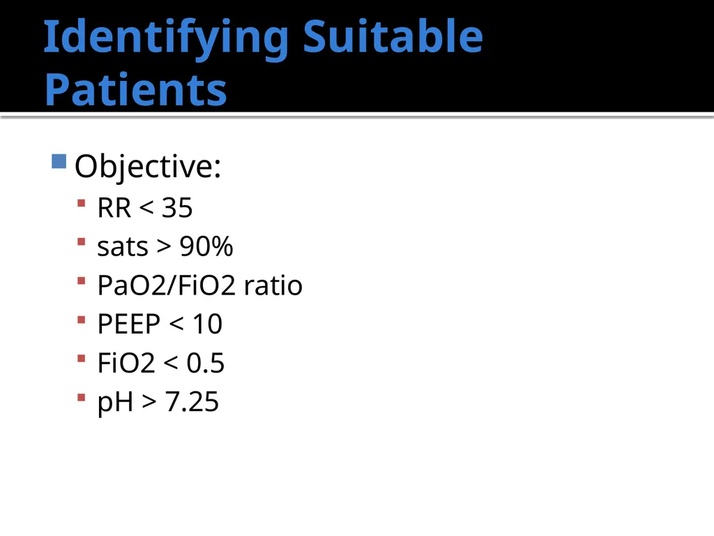 Weaning from the Ventilator Saadiq Moolla ICU - slide 5 of 28