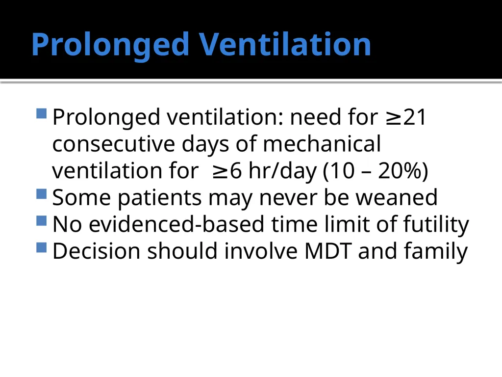 Weaning from the Ventilator Saadiq Moolla ICU - slide 26 of 28