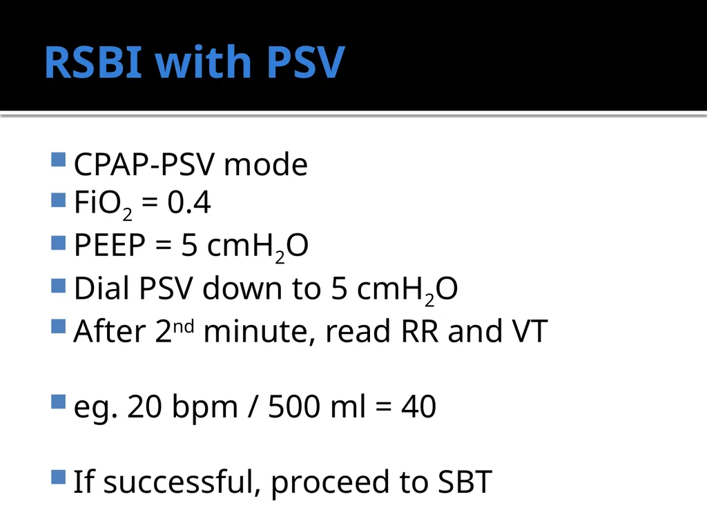 Weaning from the Ventilator Saadiq Moolla ICU - slide 9 of 28