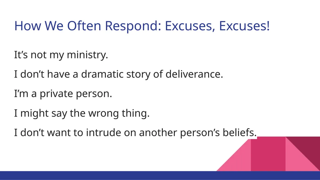 The Black Church: Obstacles to Sharing Our Faith - slide 3 of 14