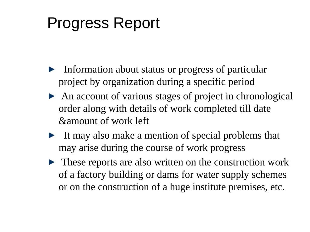 Business Reports Introduction Reports are written - slide 16 of 101