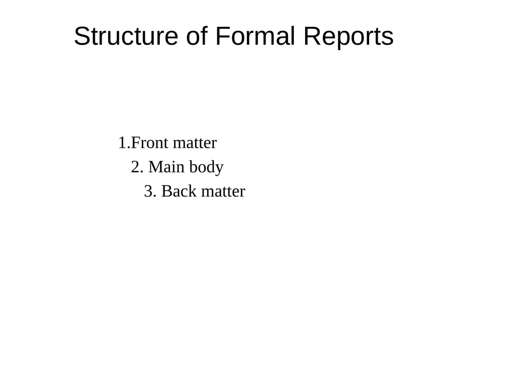 Business Reports Introduction Reports are written - slide 54 of 101