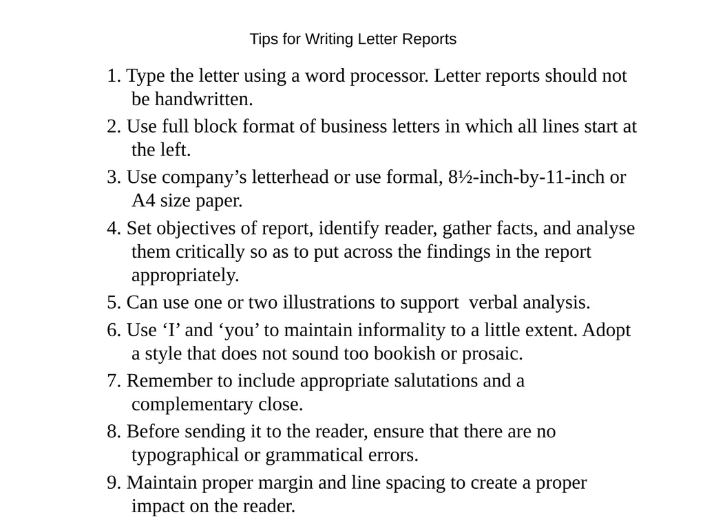Business Reports Introduction Reports are written - slide 10 of 101