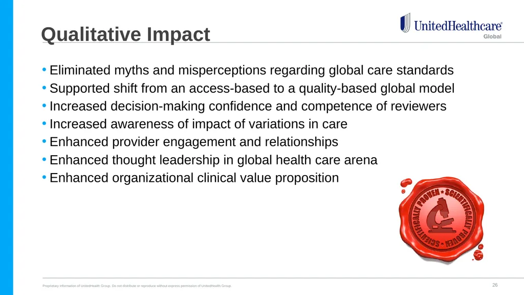 The Role of Evidence-based Medicine in Eliminating - slide 26 of 29