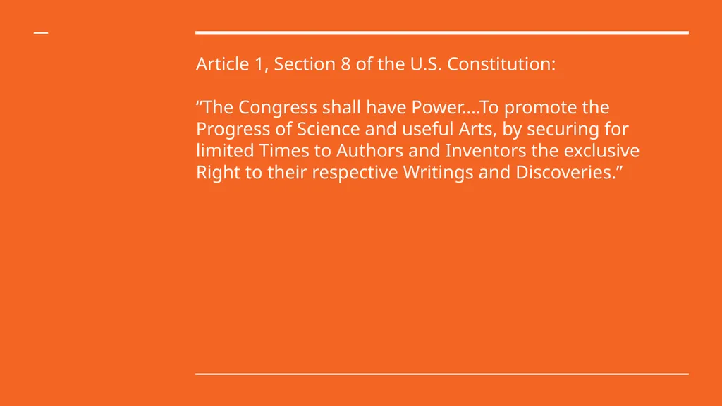 Libertarianism & Intellectual Property Dr. Wayne - slide 9 of 15