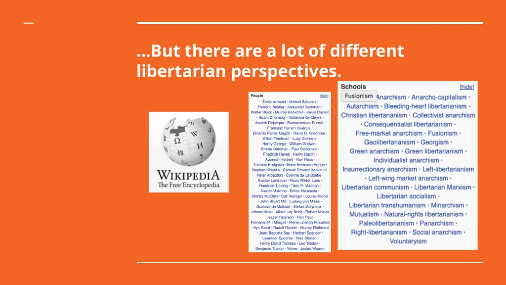 Libertarianism & Intellectual Property Dr. Wayne - slide 4 of 15