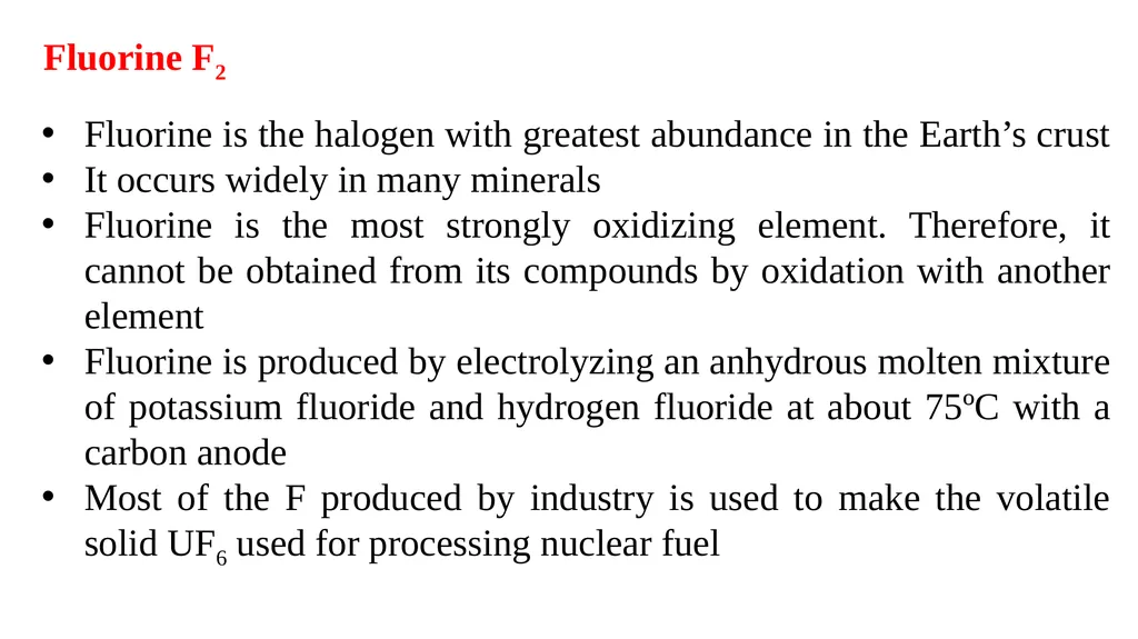 Group 17 The Halogens Electron configurations - slide 5 of 17