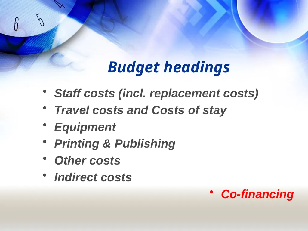 Financial Rules Reference documents to be - slide 3 of 35