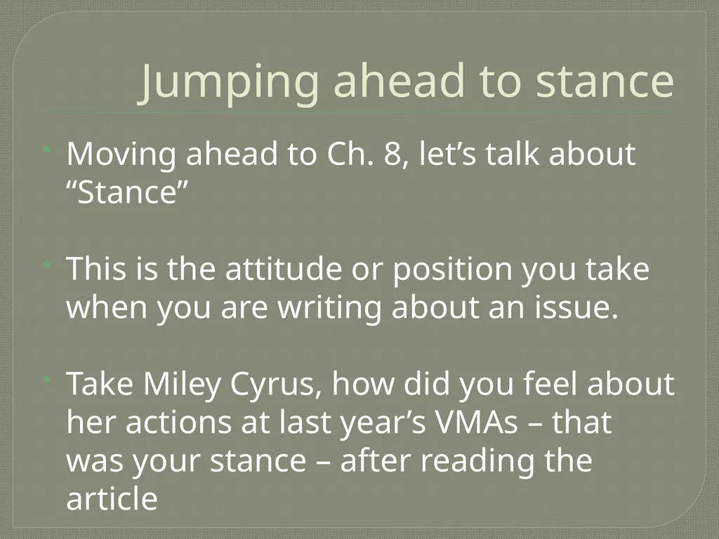 Rhetorical Situations Rhetorical Situations So, we - slide 15 of 16