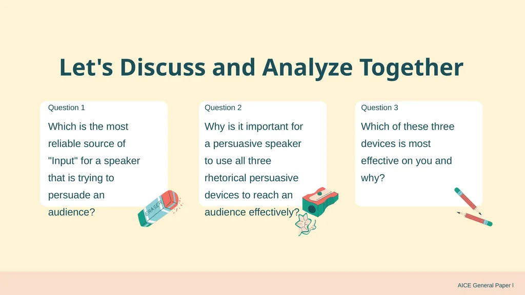 In order for a speaker or writer to speak or - slide 7 of 7